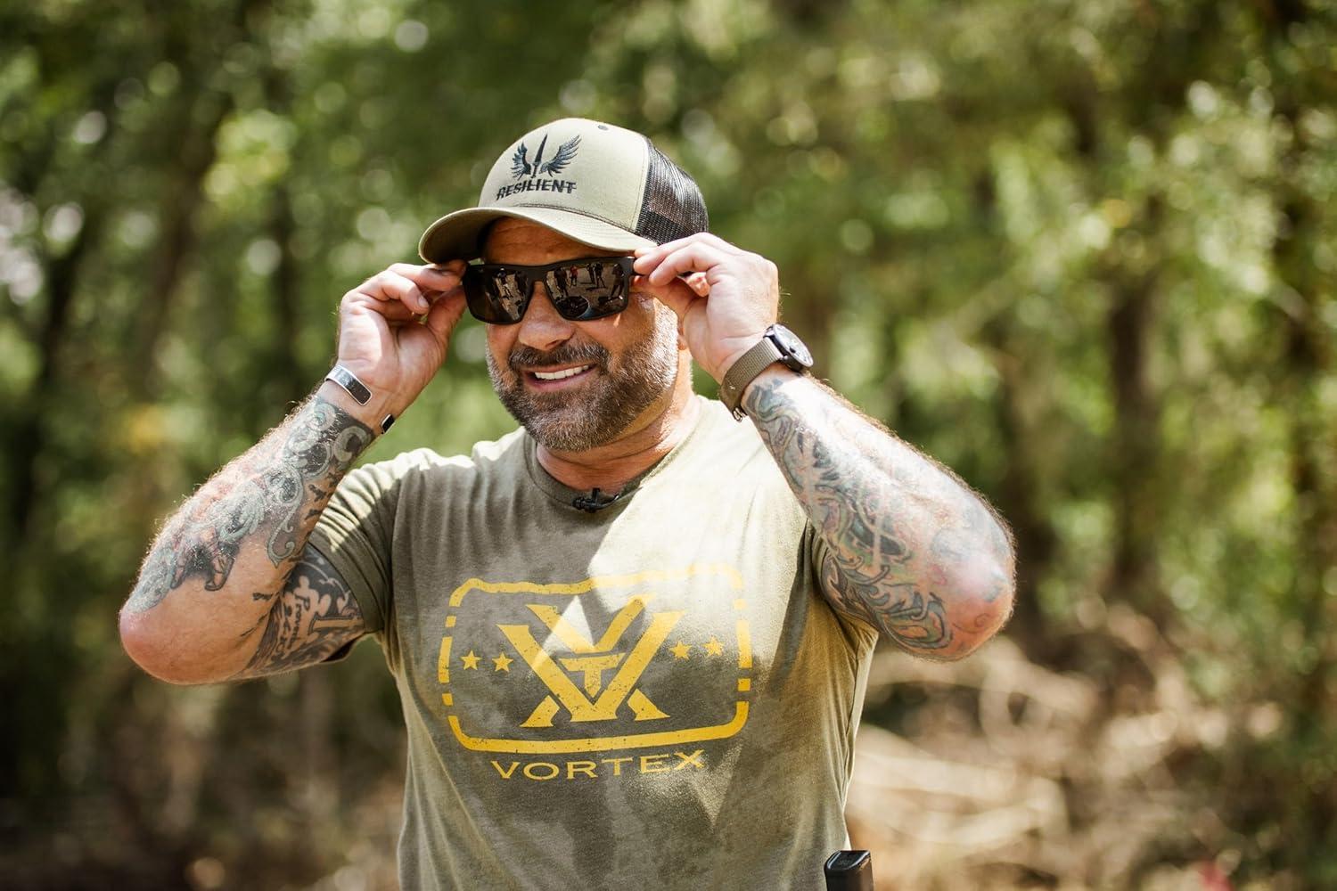 image:imageGatorz Eyewear Vortex MILSPEC Ballistic Rig Black Frame with Bronze Logo Brown Milspec Ballistic Optimized Polarized Lens GZ53488