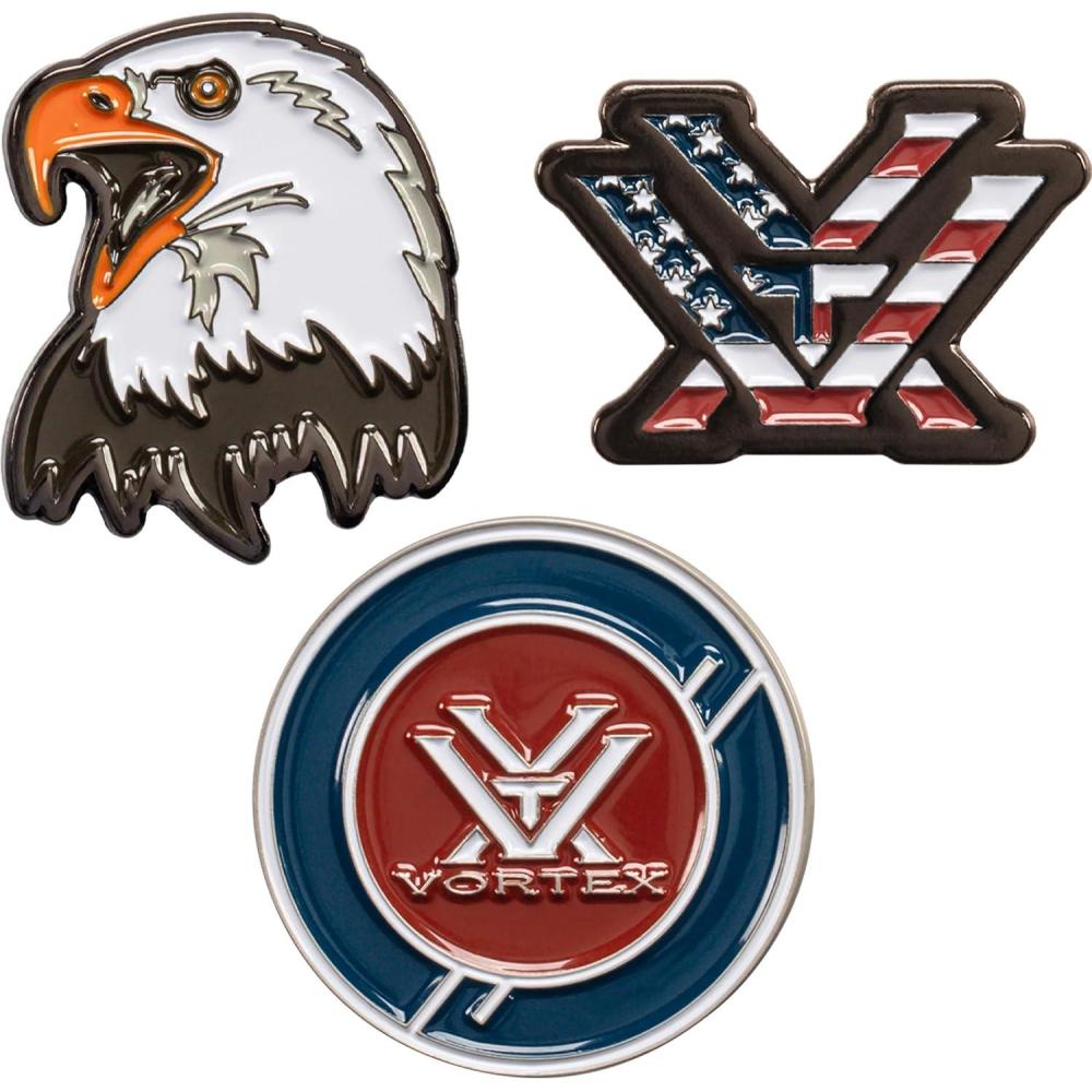 image:imageVortex 3Pack Golf Ball Marker SetsFreedom