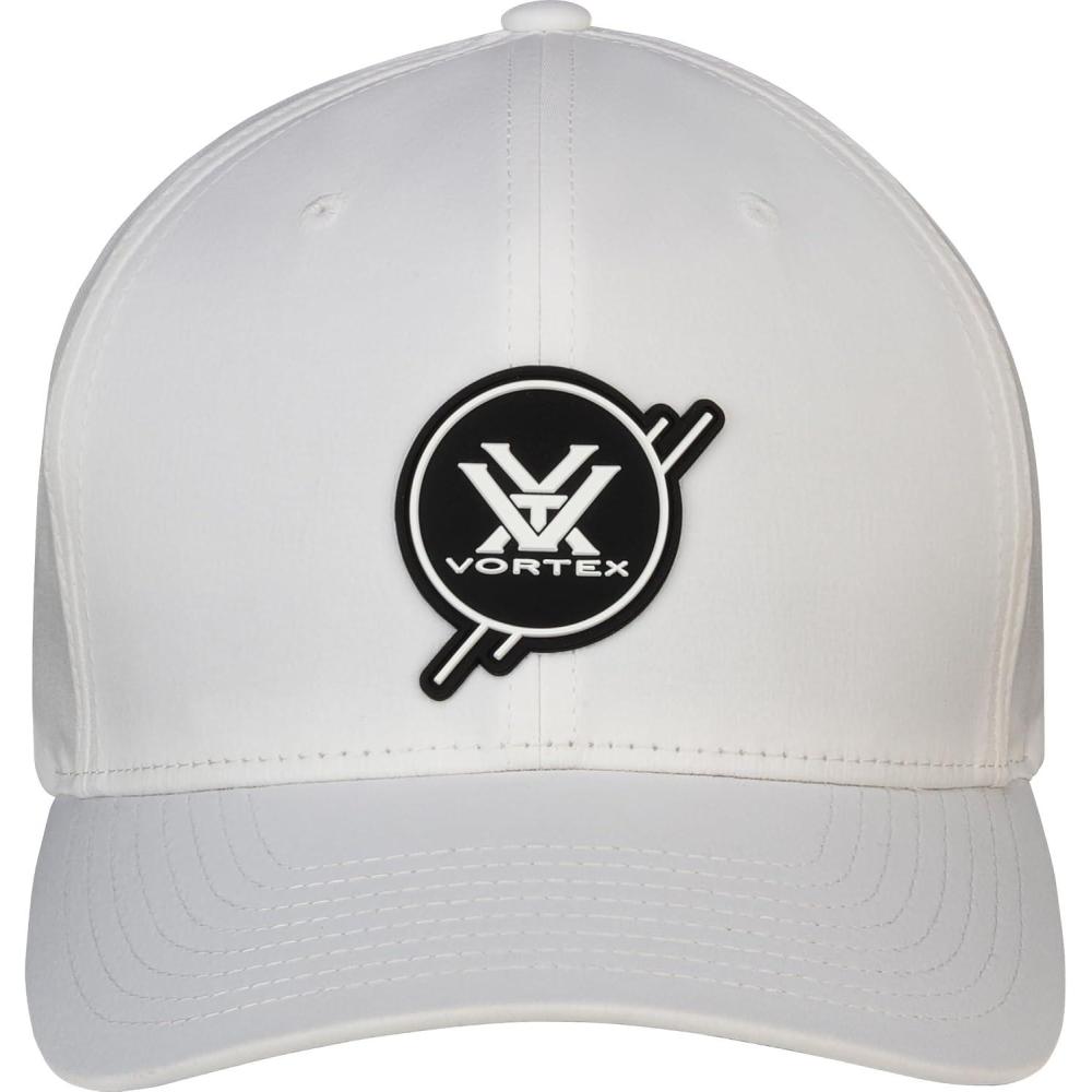 image:imageVortex Take Off Logo Patch Mens Snapback Golf CapsWhite