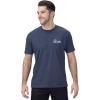 Vortex Golf Script Men’s Short Sleeve T-Shirts(Navy Heather)