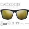 Vortex Optics Banshee Sunglasses | UV Protection, Polarized, Ballistic Rated | Unlimited, Unconditional Warranty(Black)