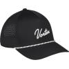Vortex Script Logo Rope Men’s Snapback Caps(Black)