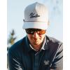 Vortex Script Logo Rope Men’s Snapback Caps(White)