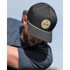 Vortex Script Patch Snapback Cap