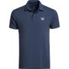 Vortex Axis Ridge Men’s Golf Polos | Moisture Wicking, Stretch Fabric(Insignia Blue)