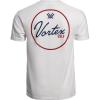 Vortex Golf Script Men’s Short Sleeve T-Shirts(White)