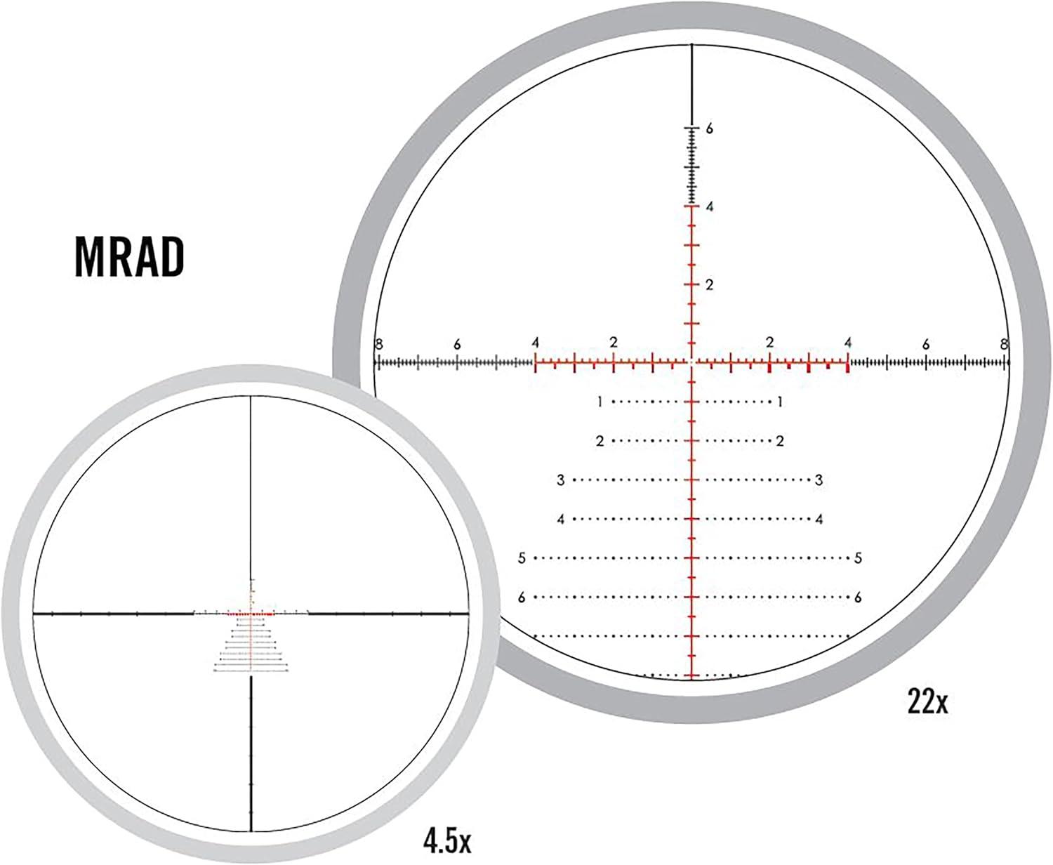 image:imageVortex Optics Razor HD LHT 4522x50 First Focal Plane Riflescope XLR2 ReticleXLR2 MRAD