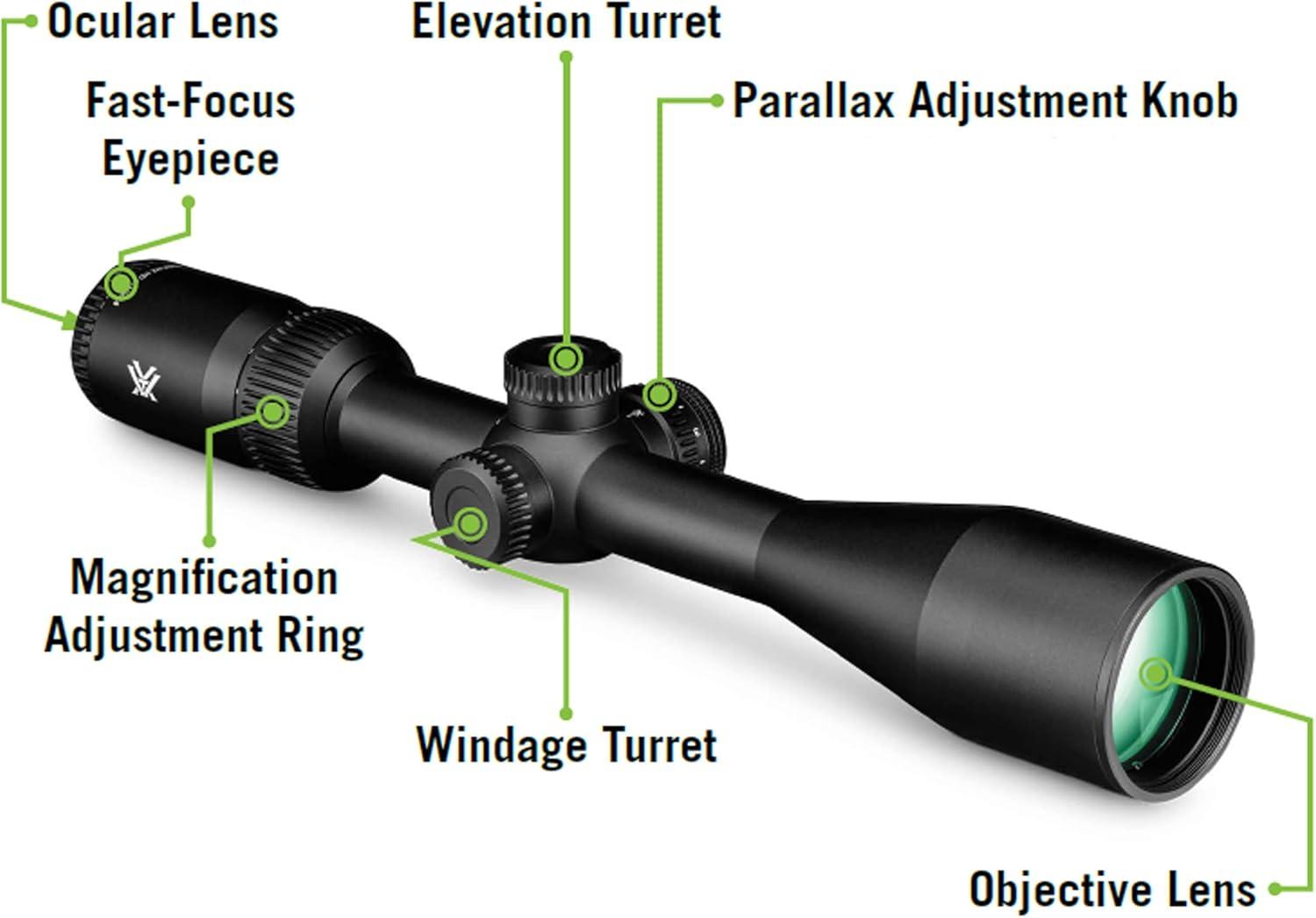 image:imageVortex Crossfire HD Second Focal Plane 30mm Tube RiflescopesBlack