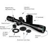 Vortex Optics Golden Eagle HD 15-60×52 Second Focal Plane Riflescopes(Black)