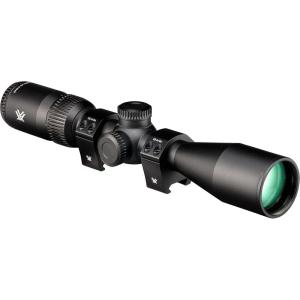 Vortex Triumph HD 3-9×40 Second Focal Plane, 1-inch Tube Riflescope Kit – Dead-Hold BDC (MOA) Reticle, 1″ Hunter Rings – 0.90″ Low Height, Neoprene Cover