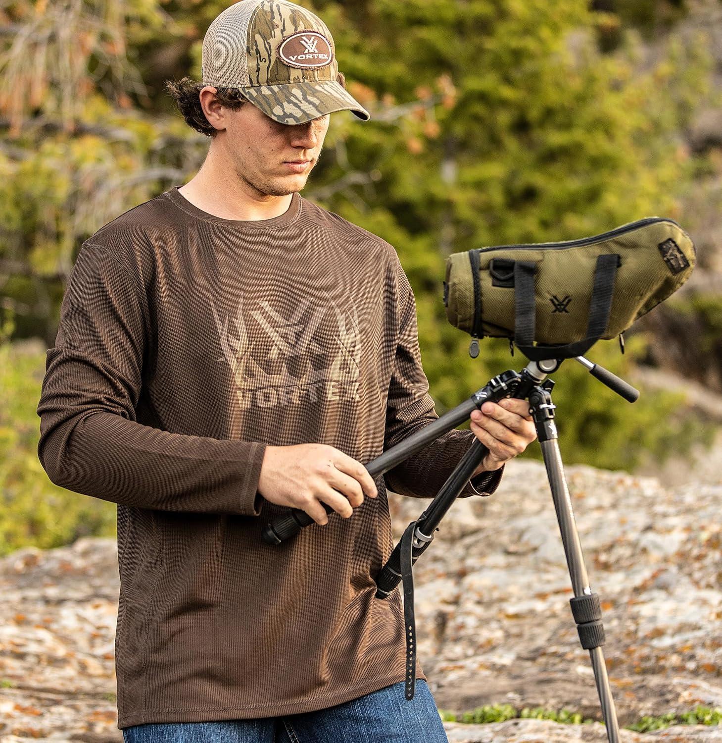 image:imageVortex Mens Original Mossy Oak Bottomland Snap Back Patch CapMossy Oak Bottomland