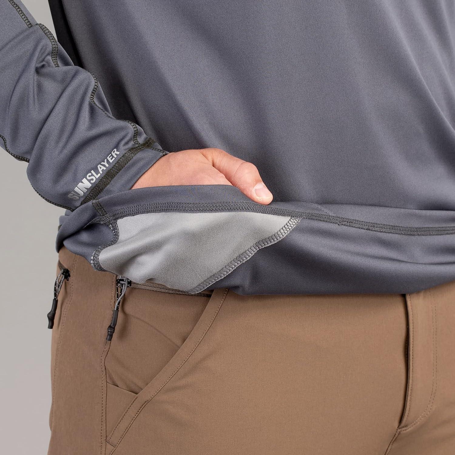 image:imageVortex Mens Sun Slayer Long Sleeve Shirts UPF 50 Sun Protection Moisture Wicking Stretch FabricTurbulence