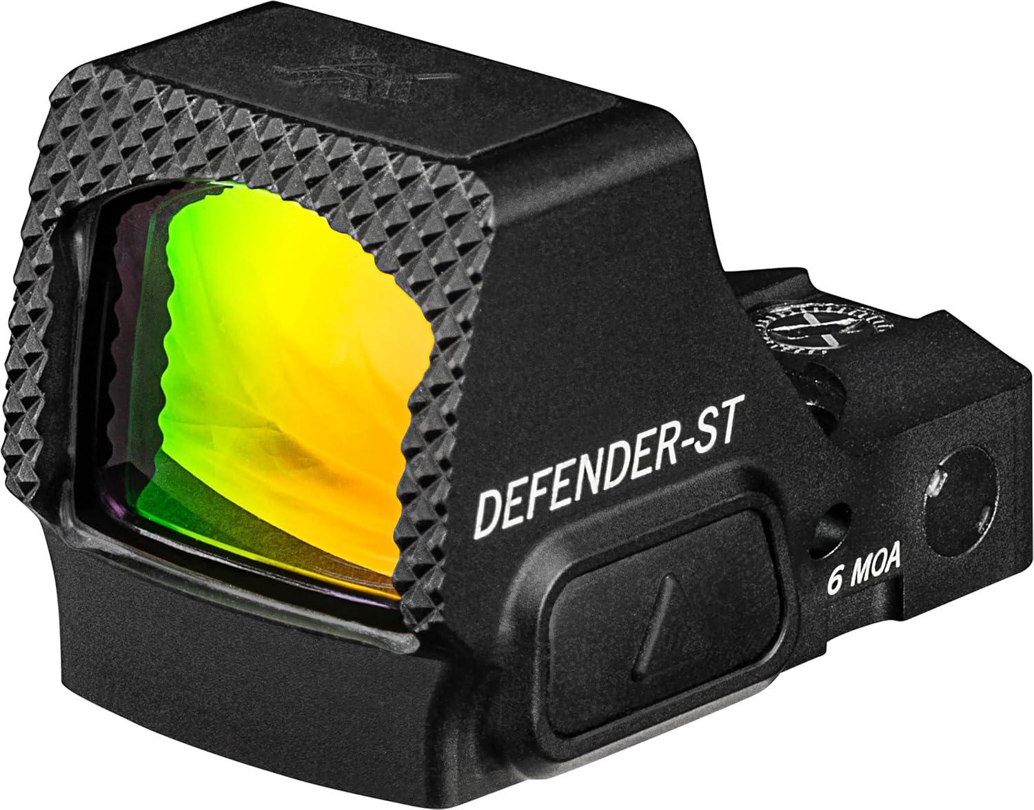 image:imageVortex Optics DefenderST Micro Dot Sights Motion Activation with AutoShutoff DeltaPoint Pro Footprint Top Mount Battery Unlimited Unconditional WarrantyBlack