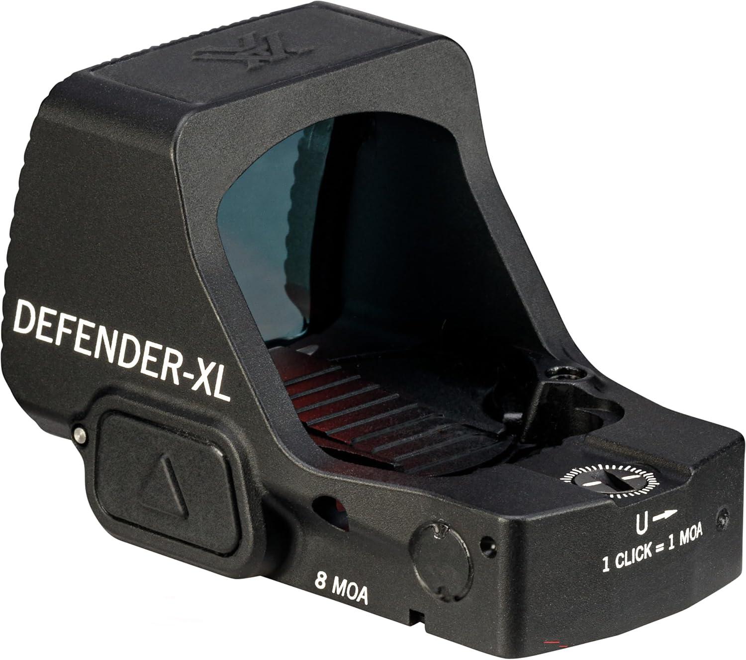 image:imageVortex Optics DefenderXL Micro Red Dot Sights Motion Activation with AutoShutoff DeltaPoint Pro Footprint Top Mount Battery Unlimited Unconditional WarrantyBlack