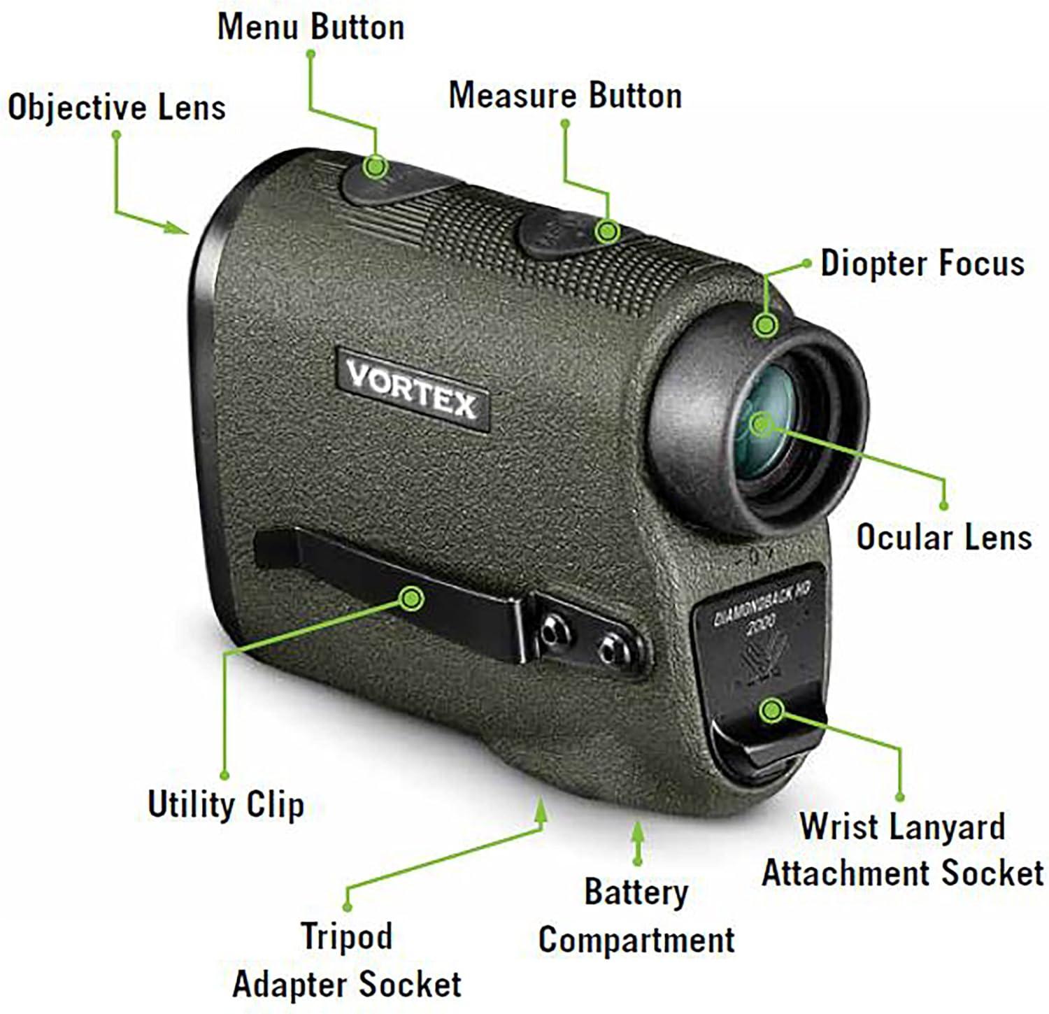 image:imageVortex Optics Diamondback HD 2000 Laser RangefinderRangefinder