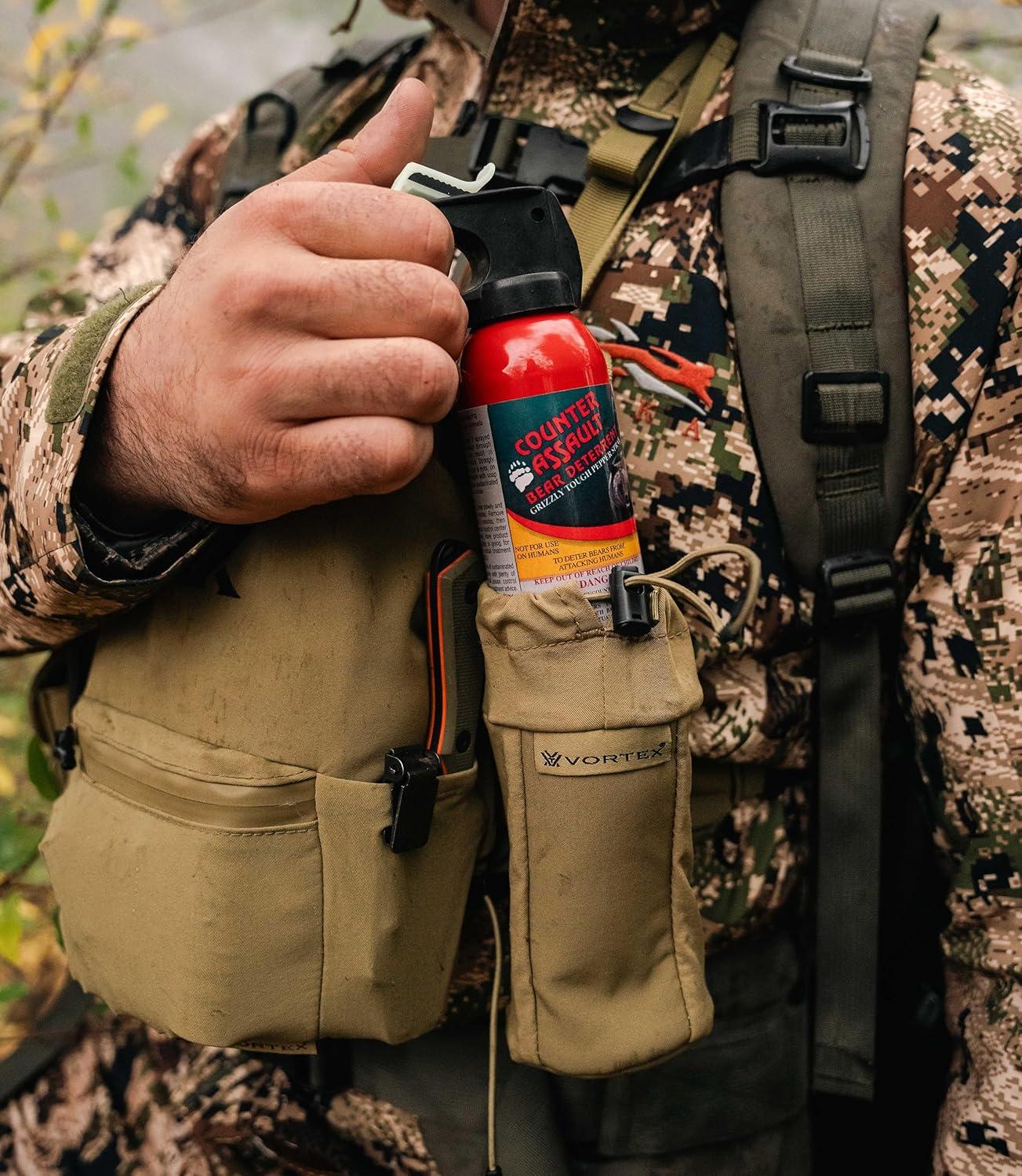 image:imageVortex Optics GlassPak Pro Binocular Harness Bear Spray Pouch Attachment