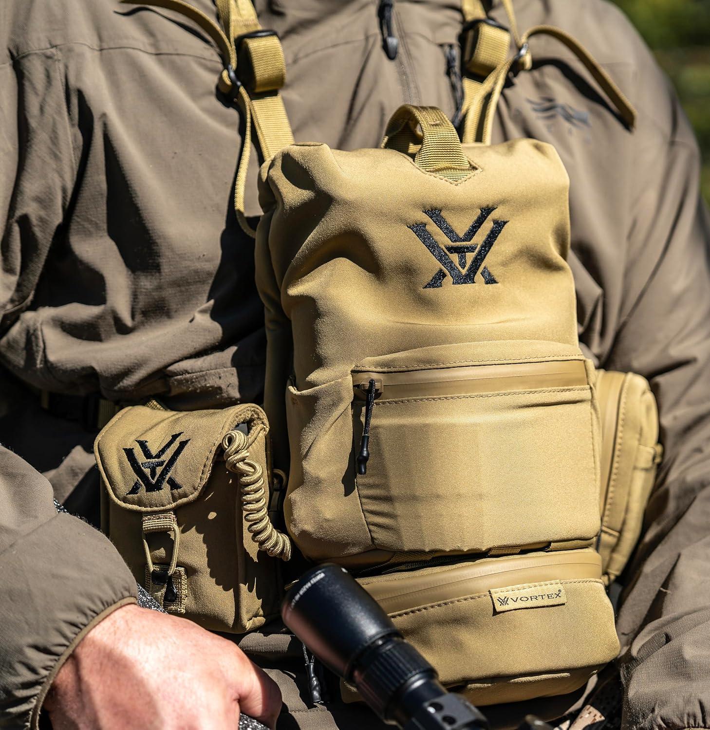 image:imageVortex Optics GlassPak Pro Binocular Harness Laser Rangefinder Pouch Attachment
