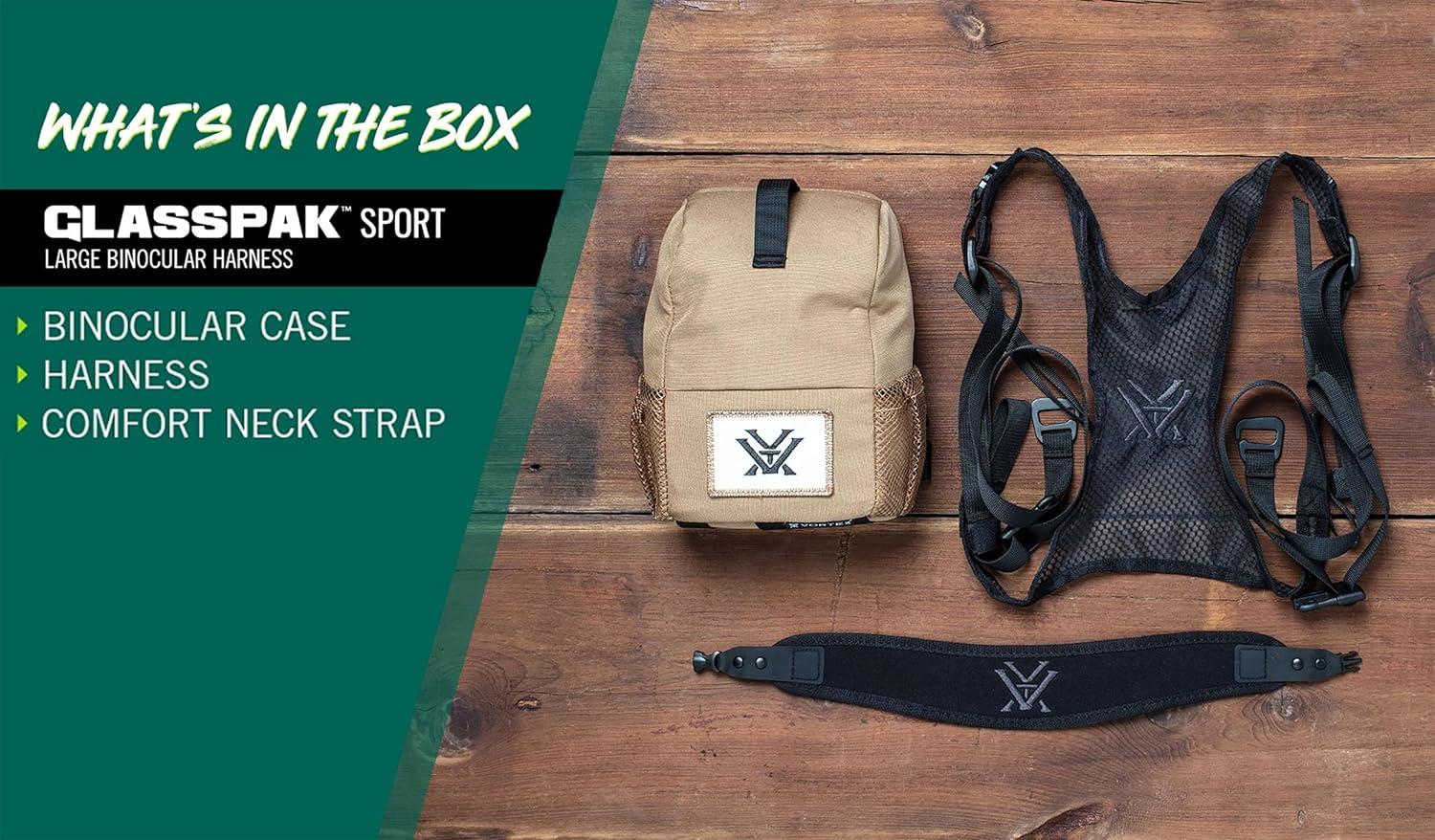 image:imageVortex Optics Glasspak Sport Binocular HarnessesLarge