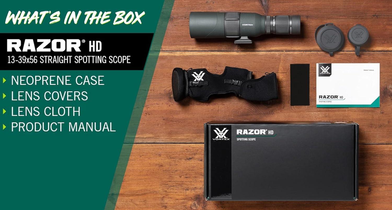image:imageVortex Optics Razor HD Spotting Scopes1339x56 Straight