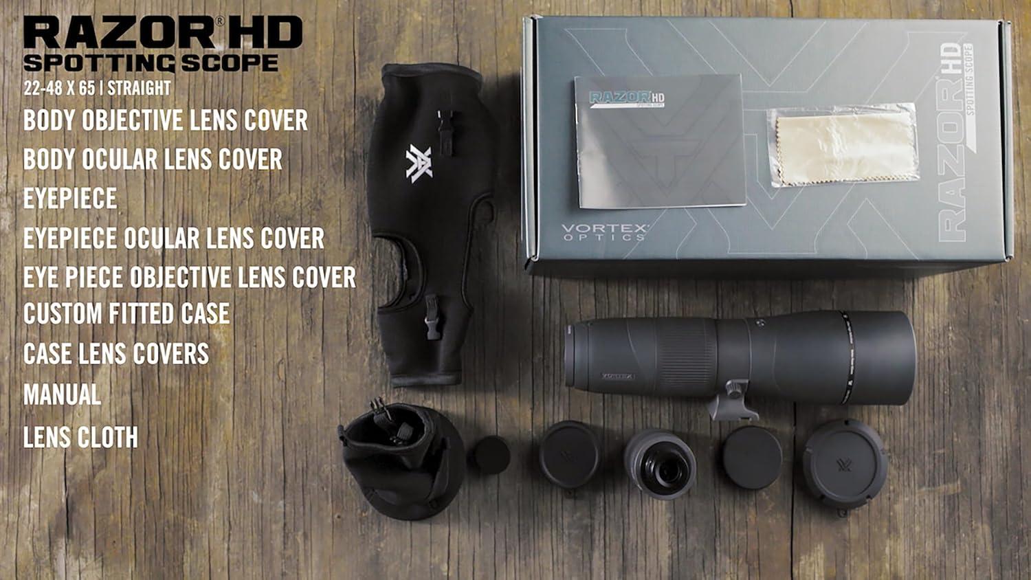 image:imageVortex Optics Razor HD Spotting Scopes2248x65 Straight