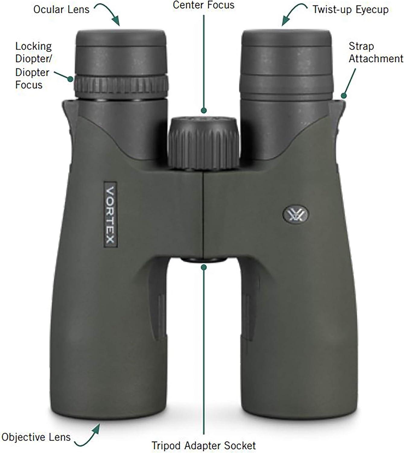 image:imageVortex Optics Razor UHD 8x32 Binoculars amp GlassPak Pro Binocular Harness8x42