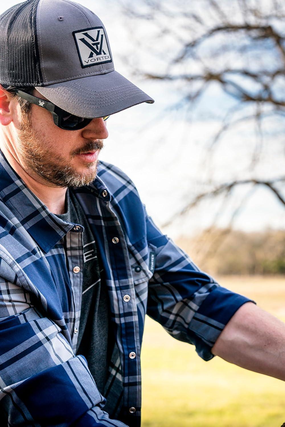 image:imageVortex Optics Trail Call Tech Flannel ShadowBlue
