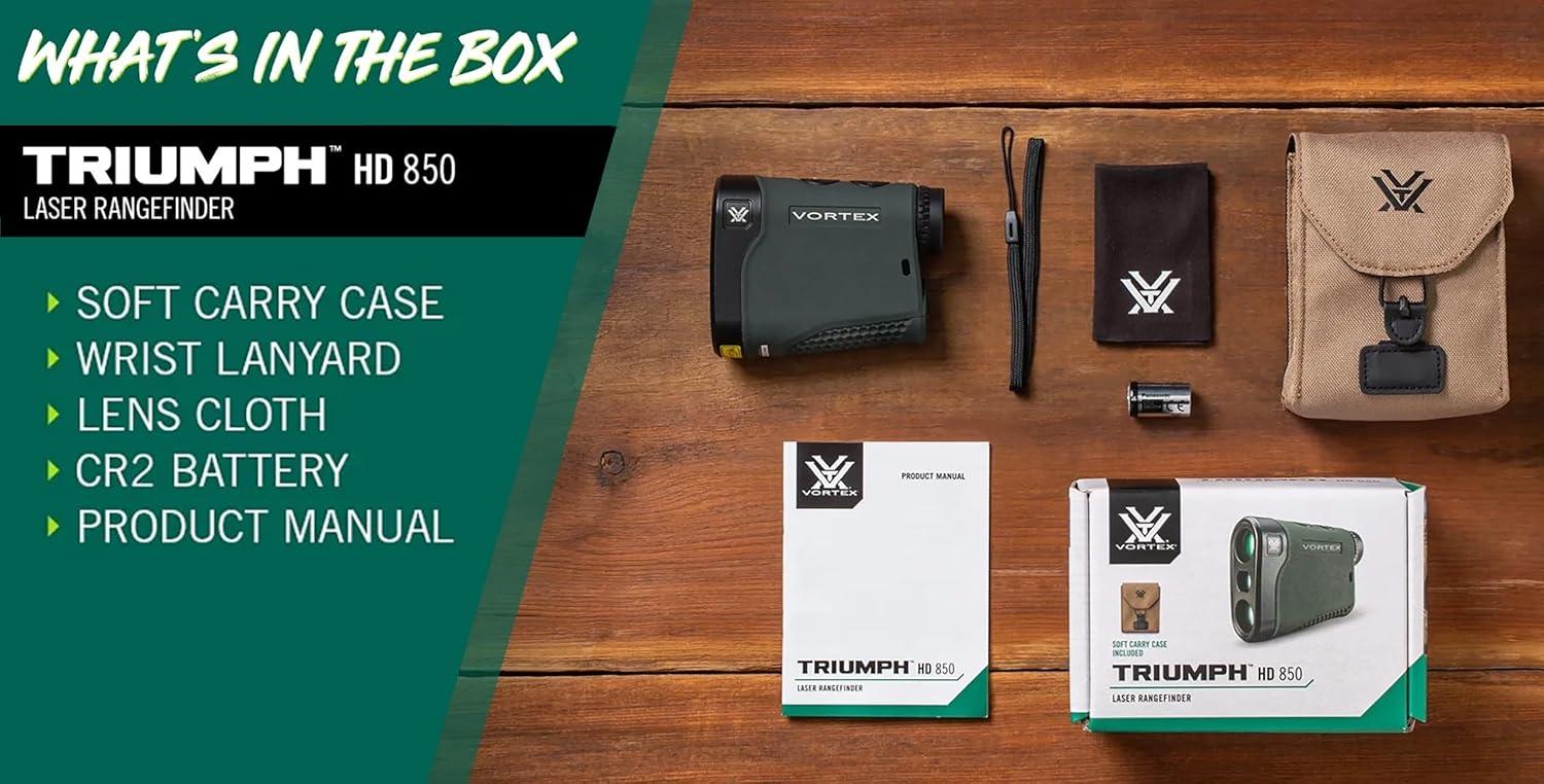 image:imageVortex Triumph HD 850 Laser Rangefinder