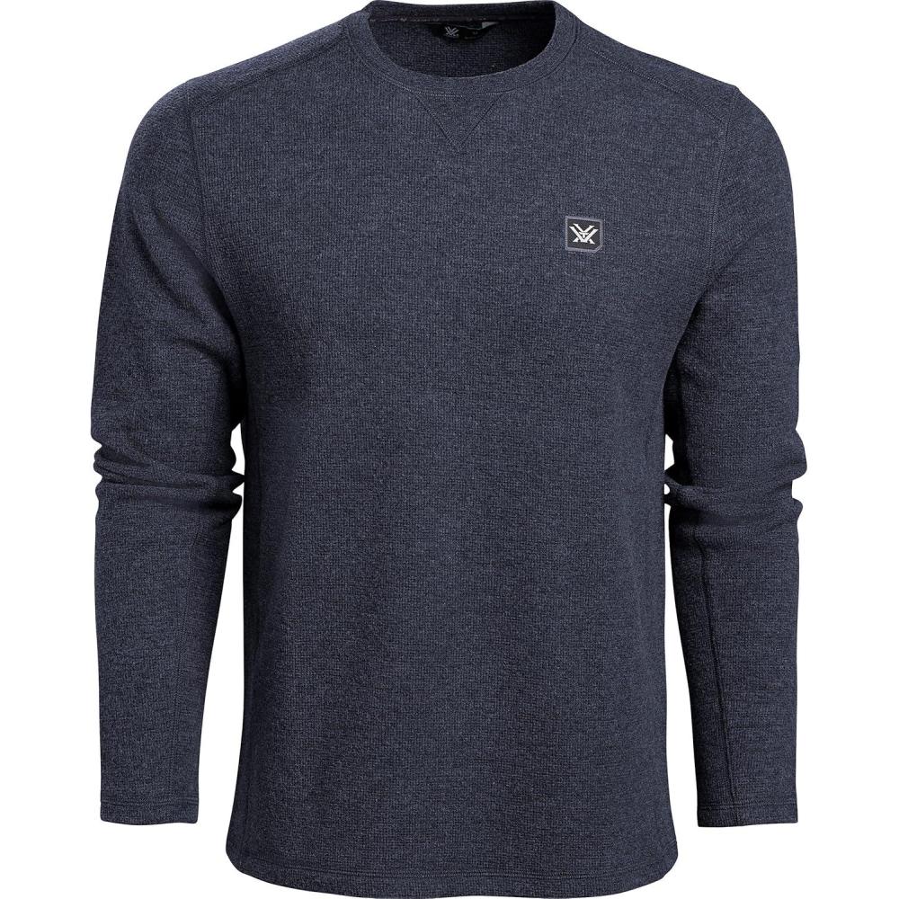 image:imageVortex Mens Front Country Thermal Long Sleeve ShirtsNavy