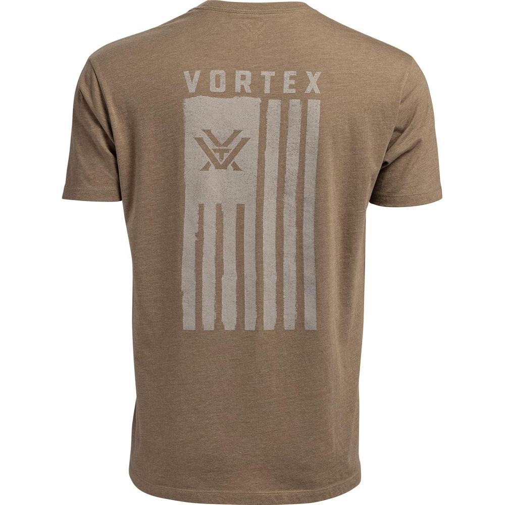 image:imageVortex Mens Salute Short Sleeve TShirtsCoyote Heather