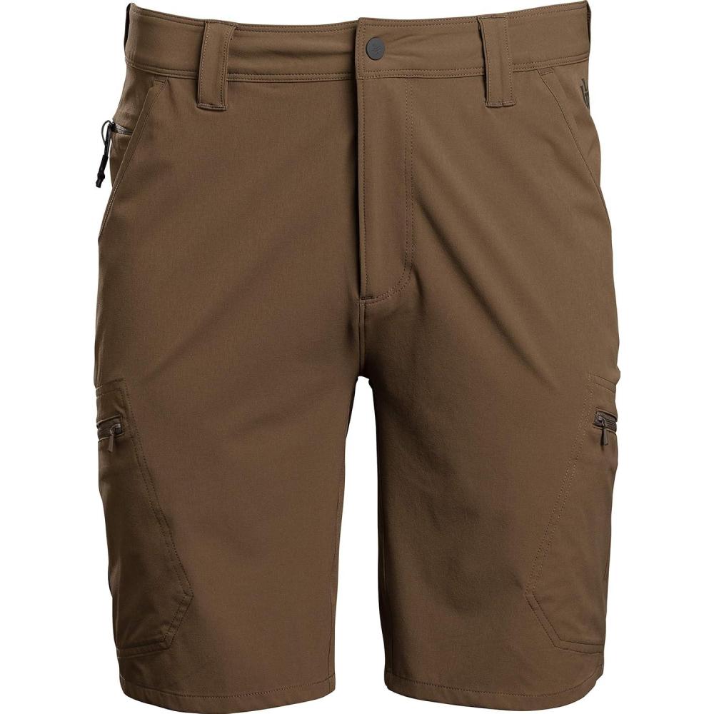 image:imageVortex Mens Sun Slayer Shorts UPF 50 Sun Protection Moisture Wicking Stretch FabricMorel