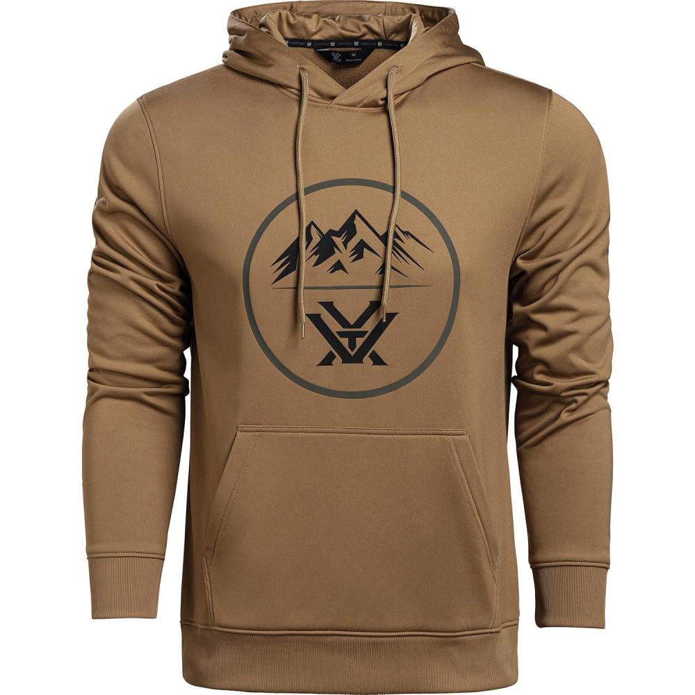 image:imageVortex Mens Three Peaks Performance HoodiesDull Gold