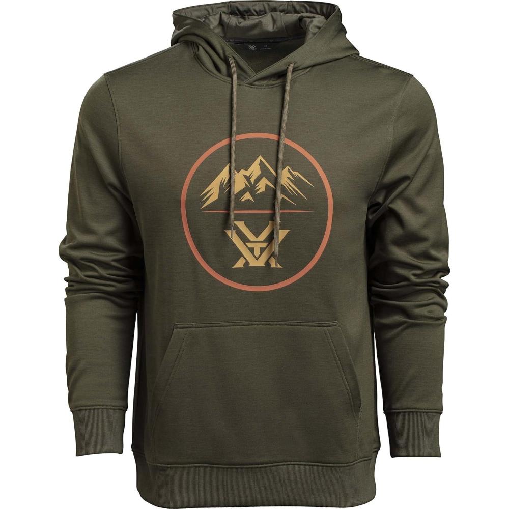 image:imageVortex Mens Three Peaks Performance HoodiesForest Night