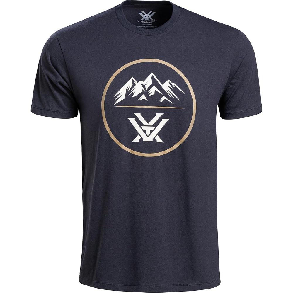 image:imageVortex Mens Three Peaks Short Sleeve ShirtsPolar Night