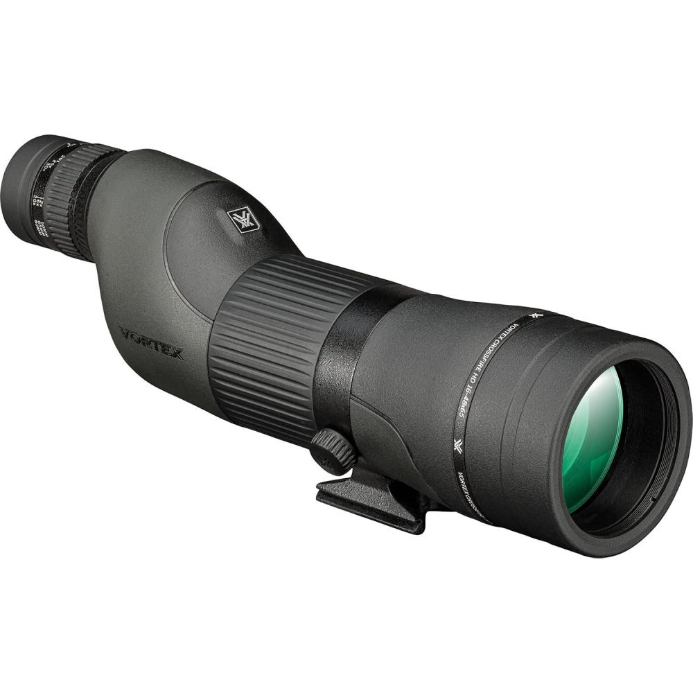 image:imageVortex Optics Crossfire HD Spotting Scopes HD Optical System Wide Field of View Helical Focus Tripod Adaptable Rubber Armor Waterproof Fogproof Shockproof Unlimited Unconditional Warranty1648x65 Straight