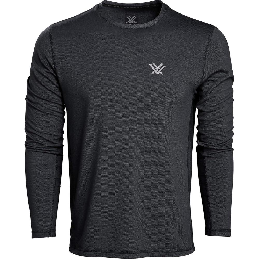 image:imageVortex Optics Day Rucker Performance Long Sleeve ShirtsBlack Heather