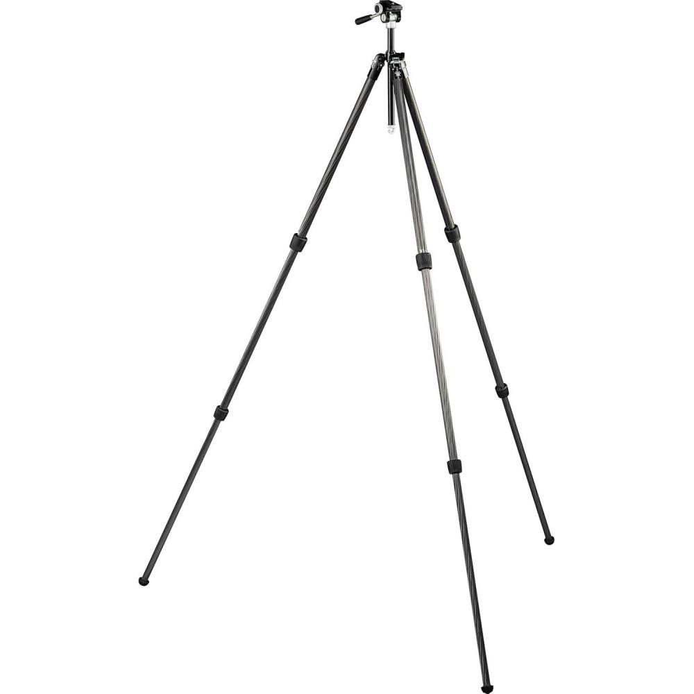 image:imageVortex Optics Ridgeview Carbon Tripod Kit Carbon Fiber Tripod 2Way Pan Head 22 lb Max Load Rubber Feet Unlimited Unconditional Warranty