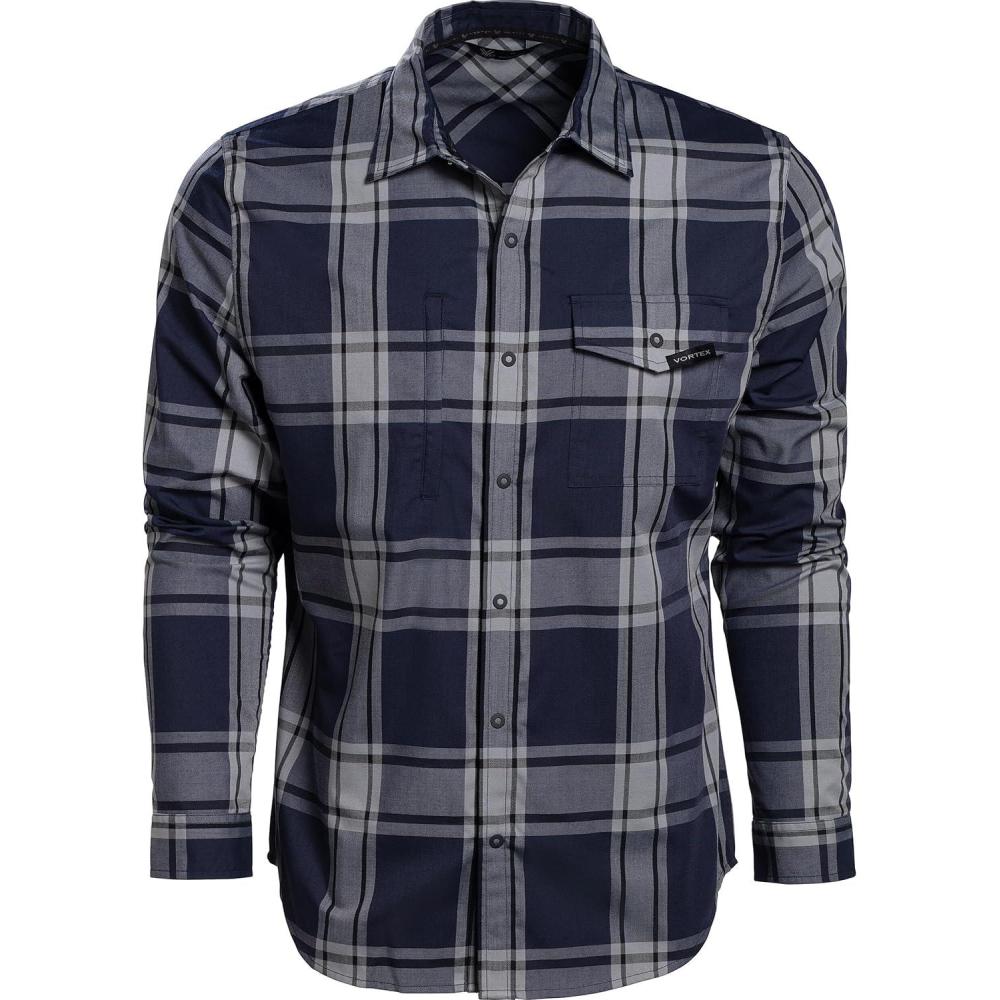 image:imageVortex Optics Trail Call Tech Flannel ShadowBlue