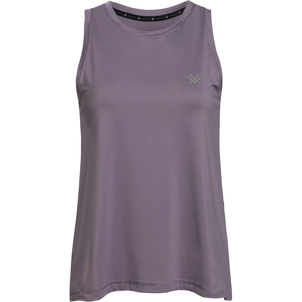image:imageVortex Womens Lightweight Outdoor Kinetic Breeze Tank Top Sleeveless ShirtGrey Ridge Purple