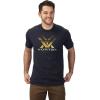 Vortex Men’s Bass Core Logo Short Sleeve T-Shirts(Polar Night)