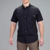 Vortex Men’s Callsign Short Sleeve Shirts – UPF Sun Protection, Moisture Wicking, Stretch Fabric(Black)