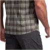 Vortex Men’s Coolmax Fast Twitch Button-Down Short Sleeve Shirts – Moisture Wicking, Stretch, UPF Protection, Wrinkle Free(Lichen)