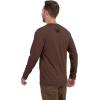 Vortex Men’s Core Logo Long Sleeve T-Shirts(Brown Heather)
