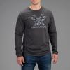 Vortex Men’s Core Logo Long Sleeve T-Shirts(Charcoal Camo Heather)