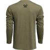Vortex Men’s Core Logo Long Sleeve T-Shirts(Military Heather)