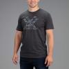 Vortex Men’s Core Logo Short Sleeve T-Shirts(Charcoal Heather Camo)
