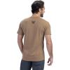 Vortex Men’s Core Logo Short Sleeve T-Shirts(Coyote Heather)