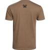 Vortex Men’s Core Logo Short Sleeve T-Shirts(Coyote Heather)