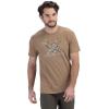 Vortex Men’s Core Logo Short Sleeve T-Shirts(Coyote Heather Camo)