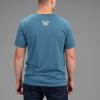 Vortex Men’s Core Logo Short Sleeve T-Shirts(Steel Blue Heather Camo)