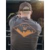 Vortex Men’s Diamond Crest Long Sleeve T-Shirts(Brown Heather)